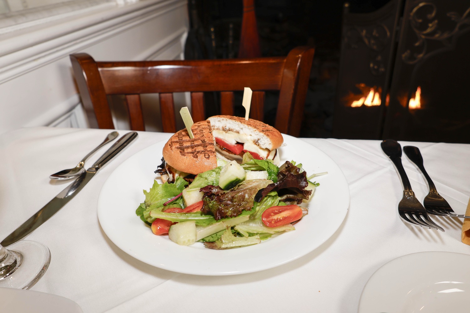 Grilled Portobello Mushroom Sandwich