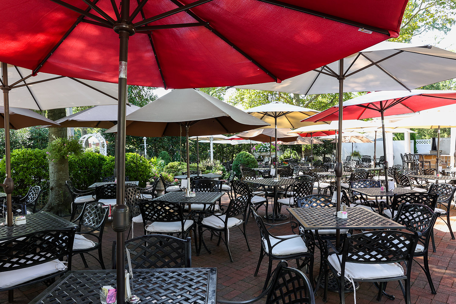 Garden patio