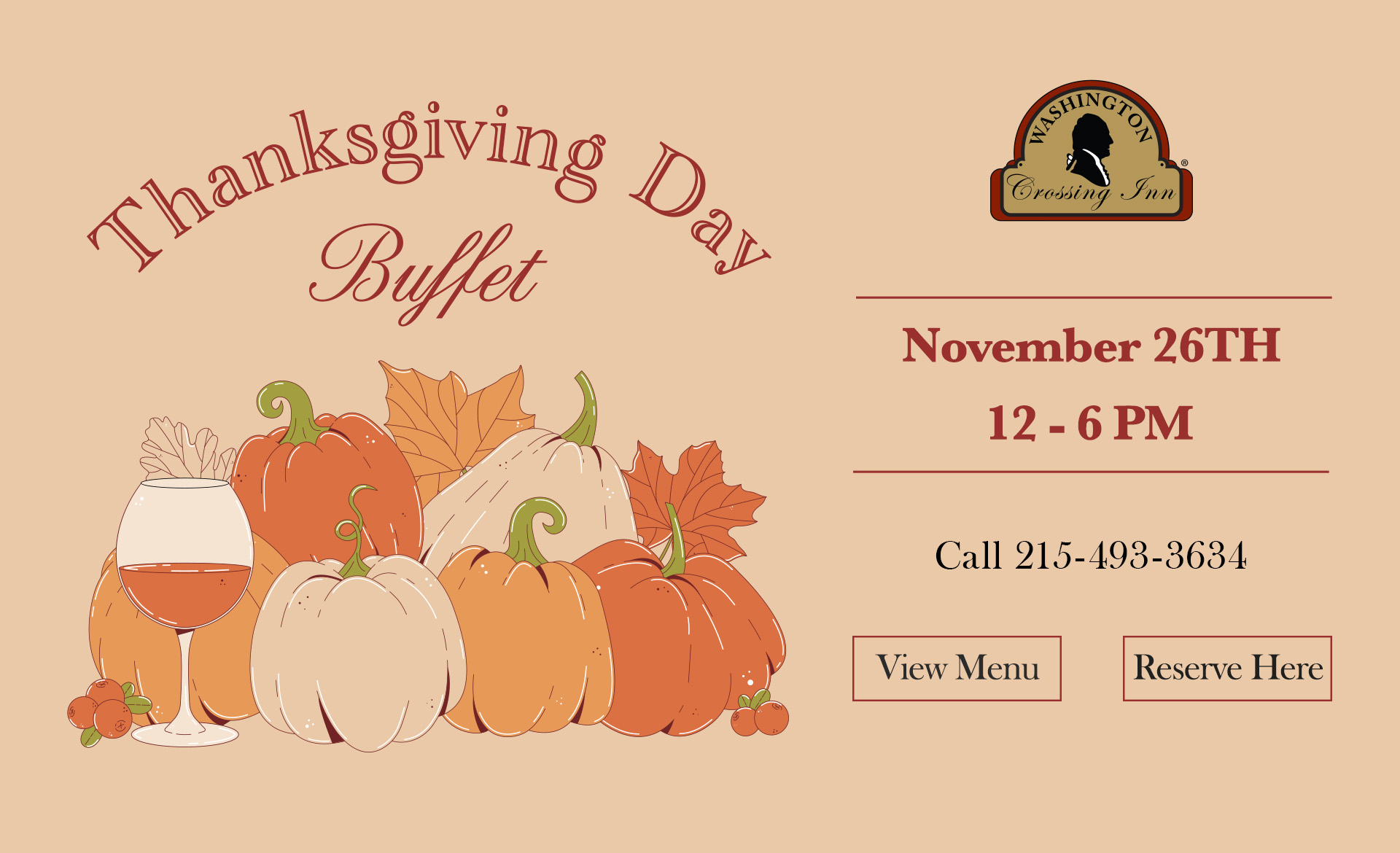 Thanksgiving Day Buffet