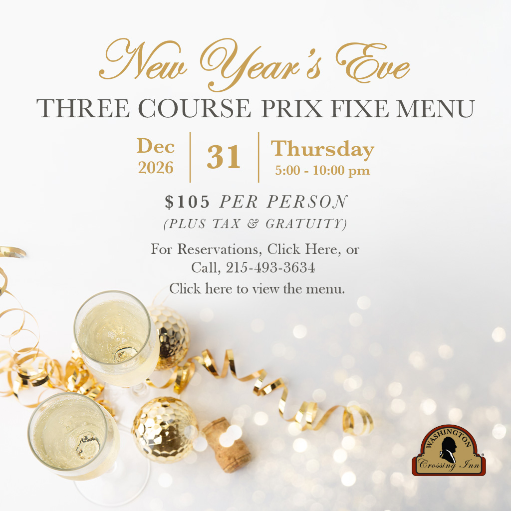 NeW Years Eve Prix Fixe Dinner