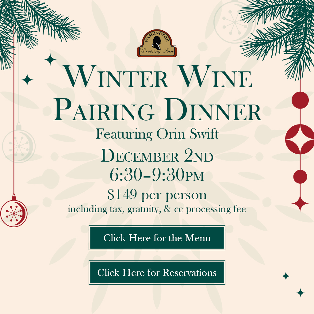 Winter Wine Paring Dinner