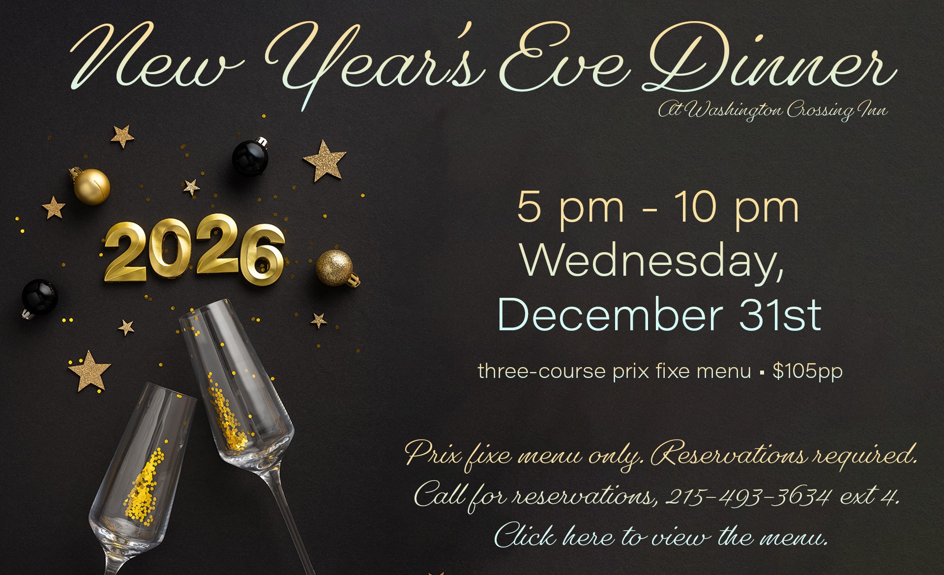 New Year's Eve Dinner